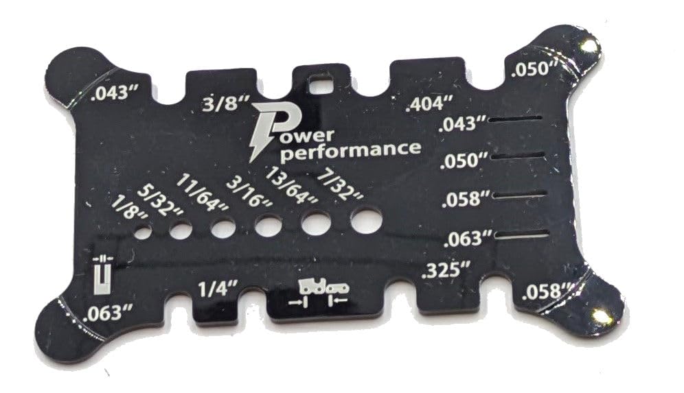 Husqvarna measuring tool for precise bar and chain checks
