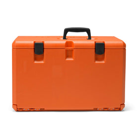 Hi-Vis orange Husqvarna Powerbox case for easy site identification