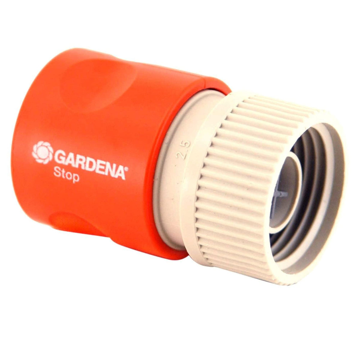 Husqvarna Quick Connect coupling washout port on a tractor for fast deck cleaning