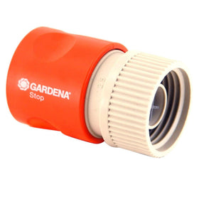 Husqvarna Quick Connect coupling washout port on a tractor for fast deck cleaning