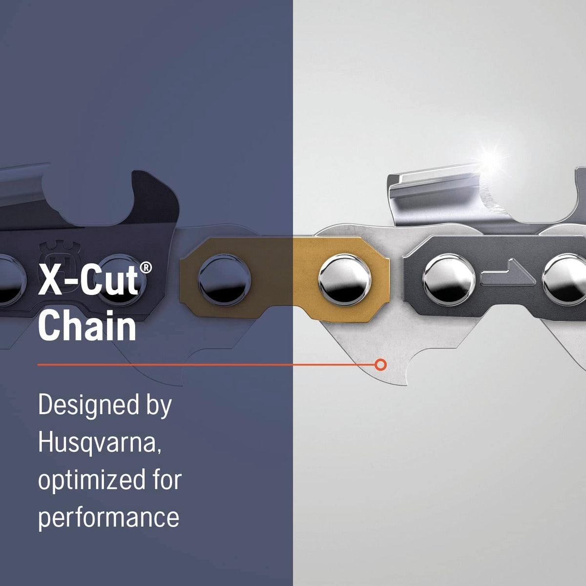 Close-up of SP33G X-Cut teeth for smooth, precise cuts.