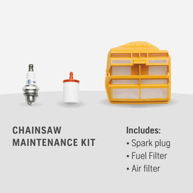 Husqvarna spark plug included to promote reliable ignition during maintenance