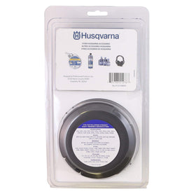 Husqvarna T35 spool cap-off reload, simplifies loading without flipping the trimmer.