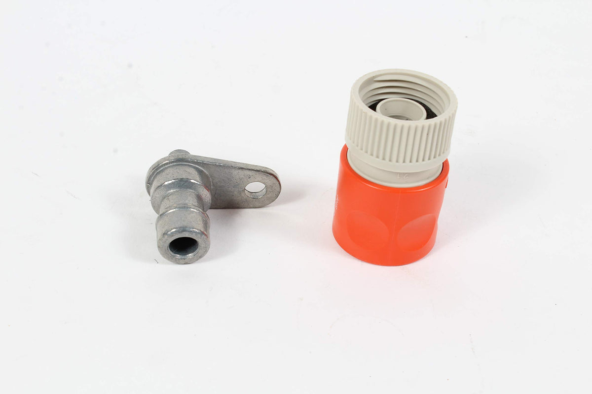 Husqvarna washout port and quick connect set for easy maintenance access