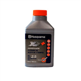 Husqvarna XP 24-pack packaging for reliable two-stroke lubrication.