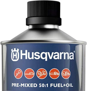 Husqvarna XP JASO FD synthetic oil for 2-stroke engine lubrication.