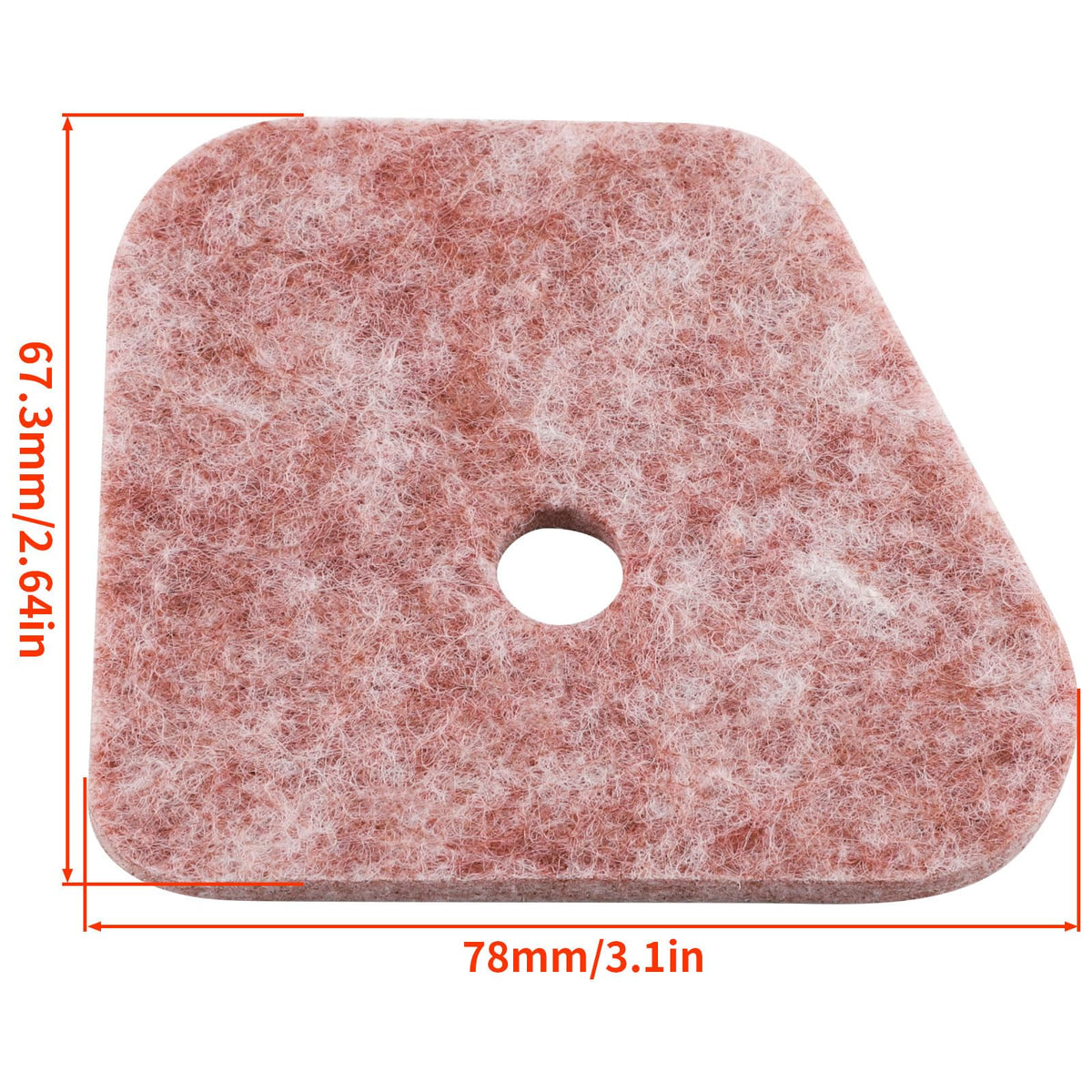 HUSWELL air filter fits Stihl trimmers for smoother performance