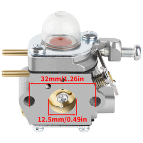 HUSWELL WS2100 fuel line kit assembled for easy installation.