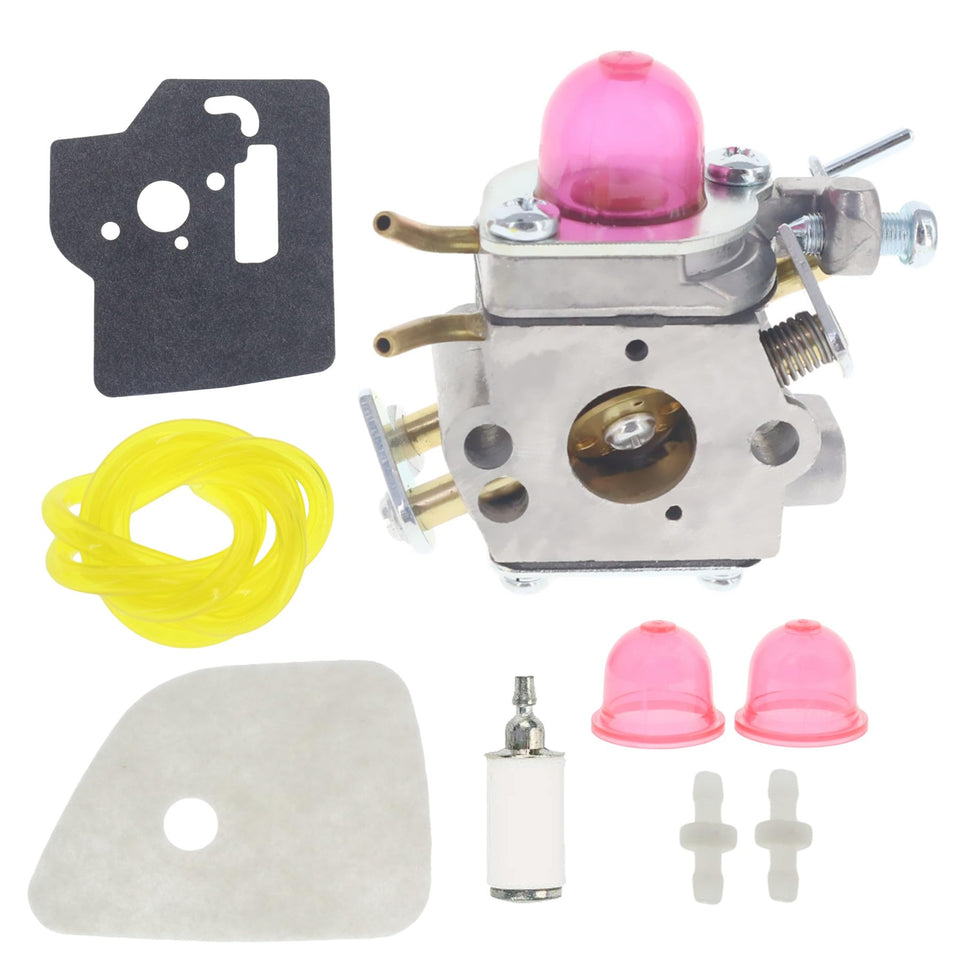 Hutdkte 531127910 carburetor for Husqvarna 130C trimmer improves fuel flow and reliability.