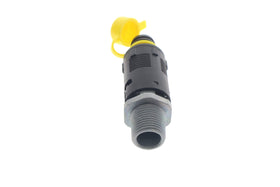 Hutdkte valve connection with 3/8 x 18 NPTF thread