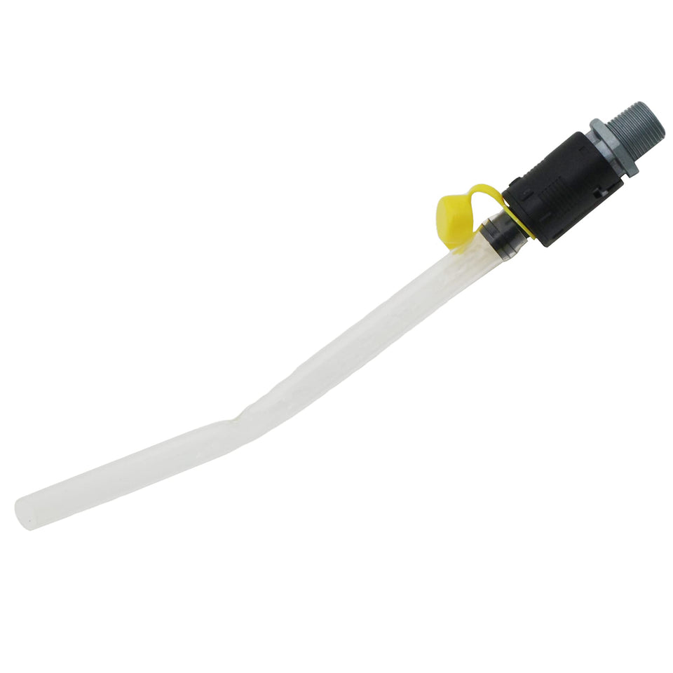 Hutdkte oil drain valve with tube 5401K for mower oil changes