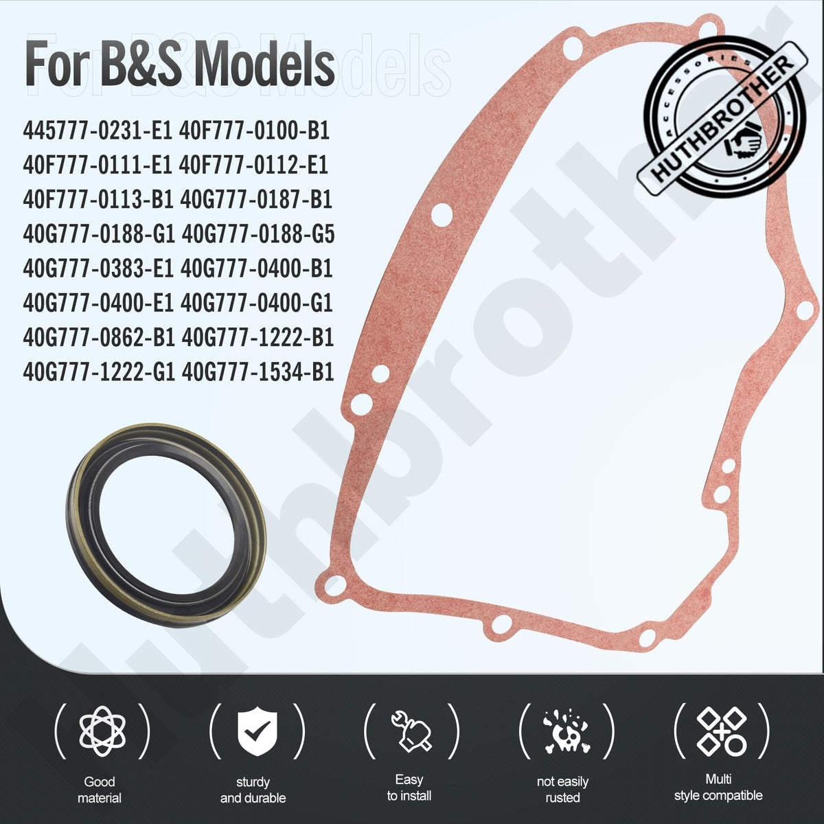 Huthbrother gasket replacement 594195-273488 set for engine