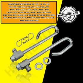 Huthbrother GX21718 trunnion component designed for secure lawn mower deck attachment