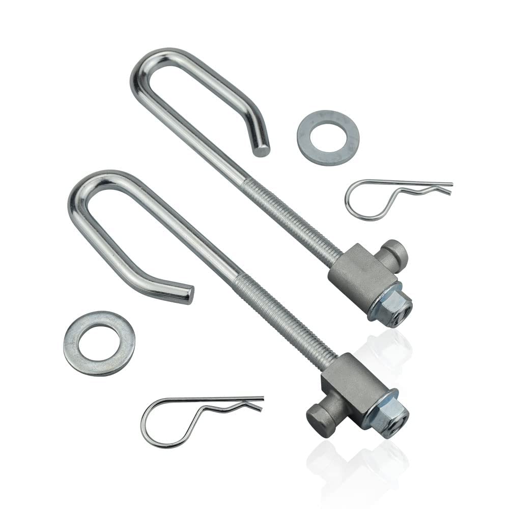 Huthbrother GX24864 deck lift hanger kit assembly ready for quick mower deck alignment