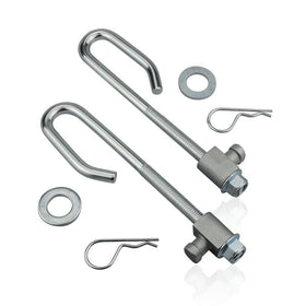 Huthbrother GX24864 deck lift hanger kit assembly ready for quick mower deck alignment