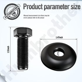 Huthbrother blade bolts compatible with Husqvarna
