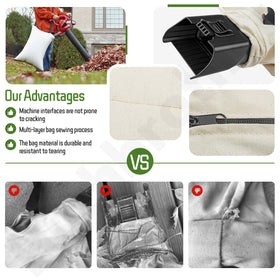 Huthbrother sturdy stitching bottom for reinforced durability.