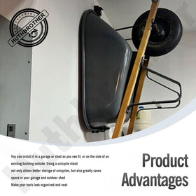 Huthbrother installation example showing wall screws and mounting process