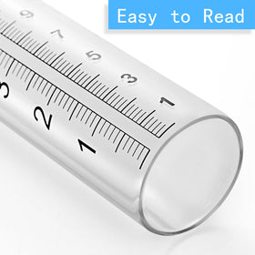 HUTNUOY 8.27 inch length rain gauge tube dimensions