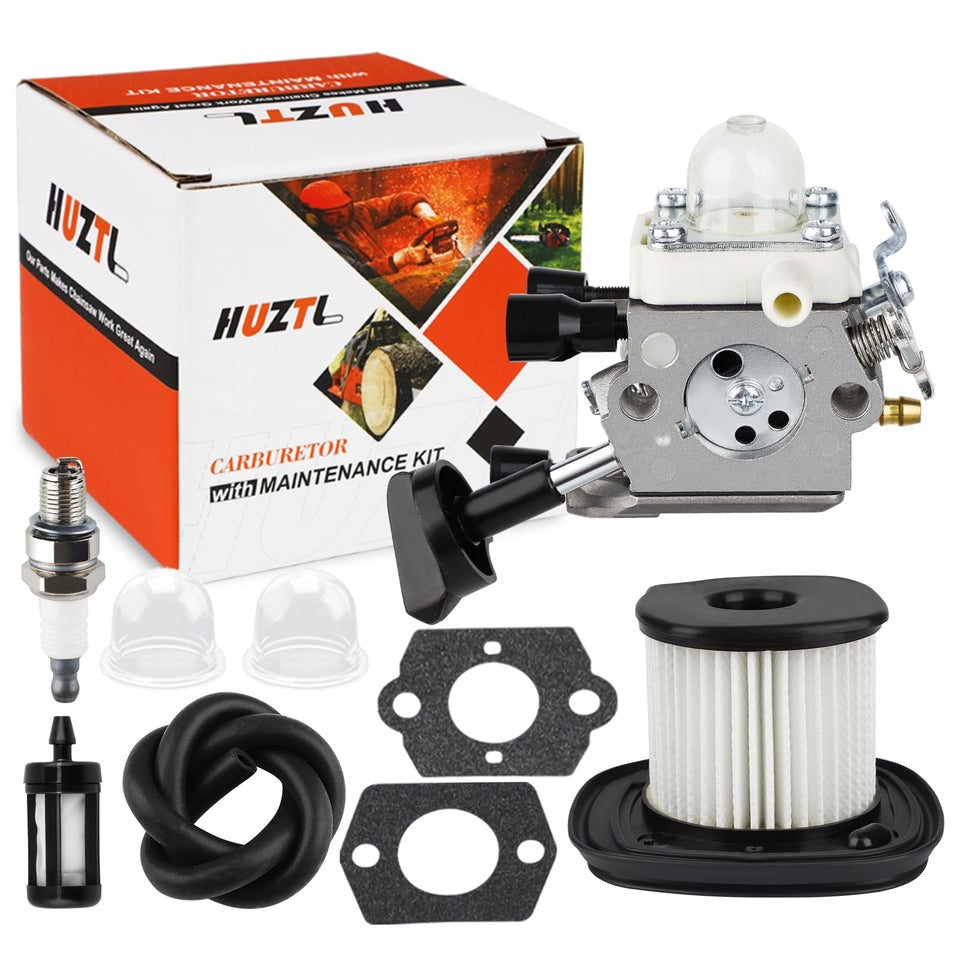 HUZTL BG86 carburetor front view for Stihl blower enables smooth startup