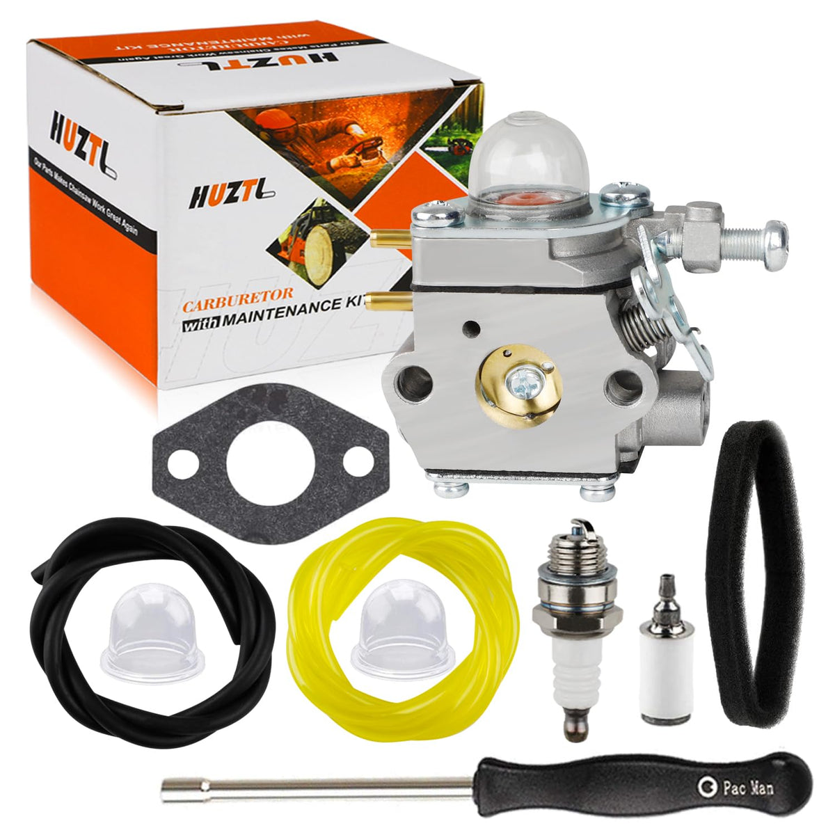 HUZTL carburetor for Craftsman WS2200 shows compatible fit and reliability