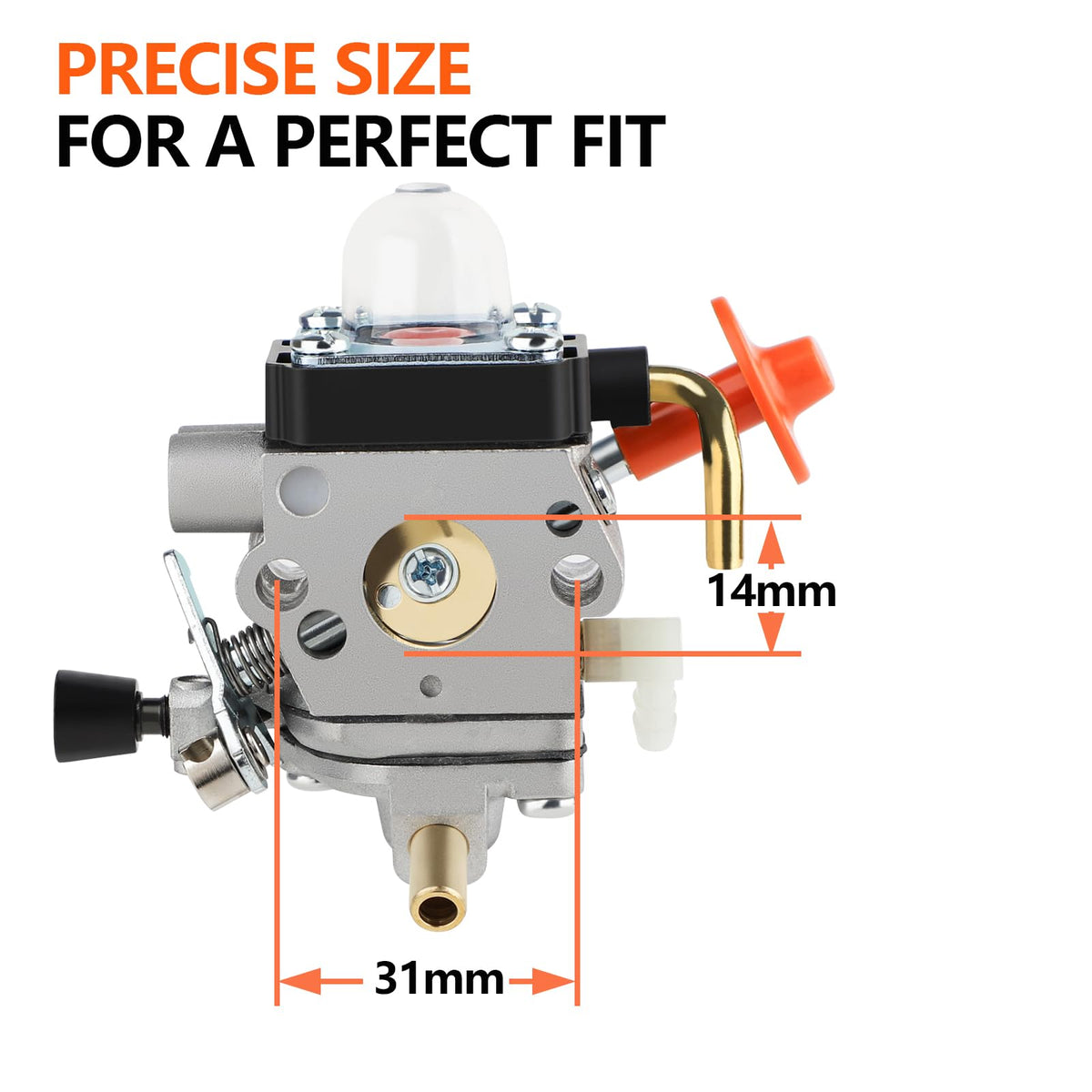Durability testing of HUZTL FS 90 R carburetor components
