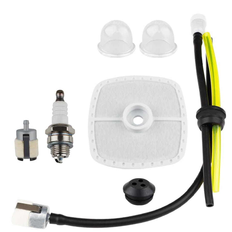 HUZTL Echo SRM-225 compatible fuel line and air filter kit for easy maintenance