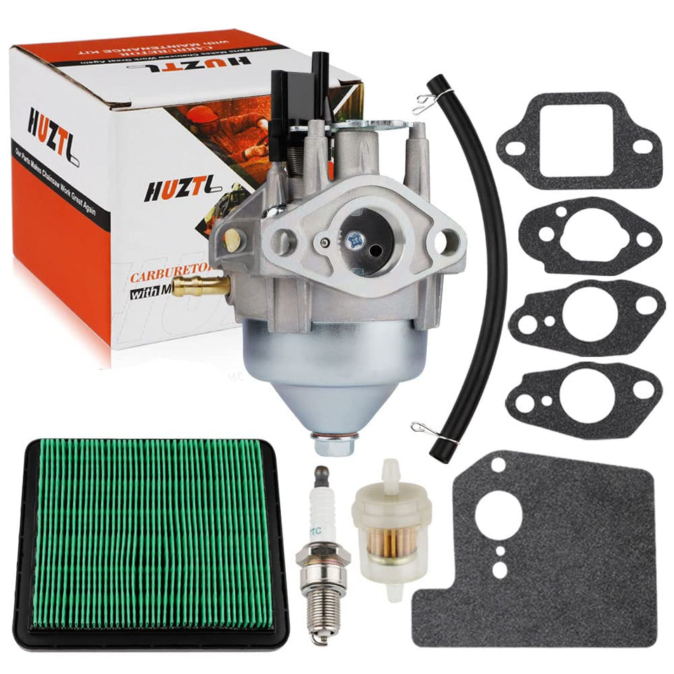 Huztl Honda GCV160 auto choke carburetor with filter kit for smooth starts