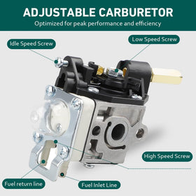 HUZTL spark plug for trimmer enabling reliable starts and efficient combustion