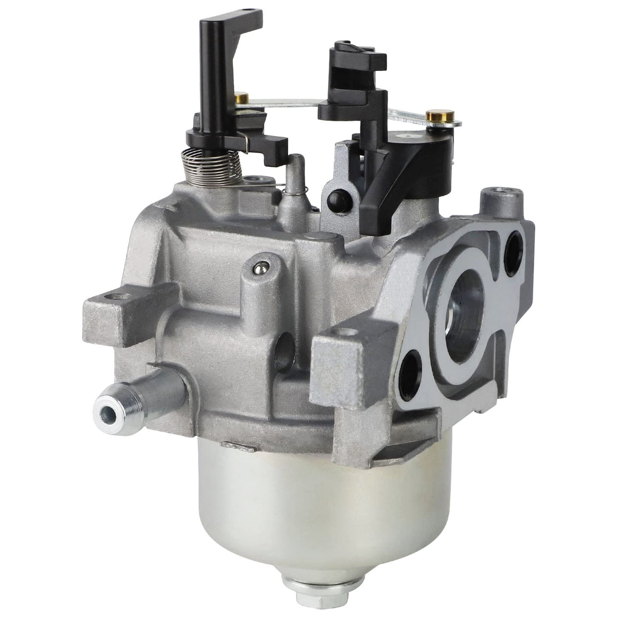HUZTL Spark plug and shut-off valve closeup aids quick maintenance and inspection