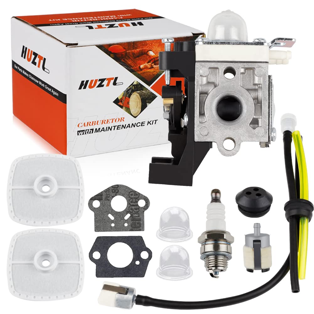 HUZTL SRM 225 carburetor closeup for Echo compatibility and easy tuning