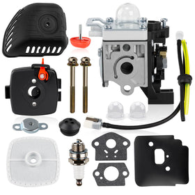 HUZTL SRM225 carburetor close-up for easy engine tuning