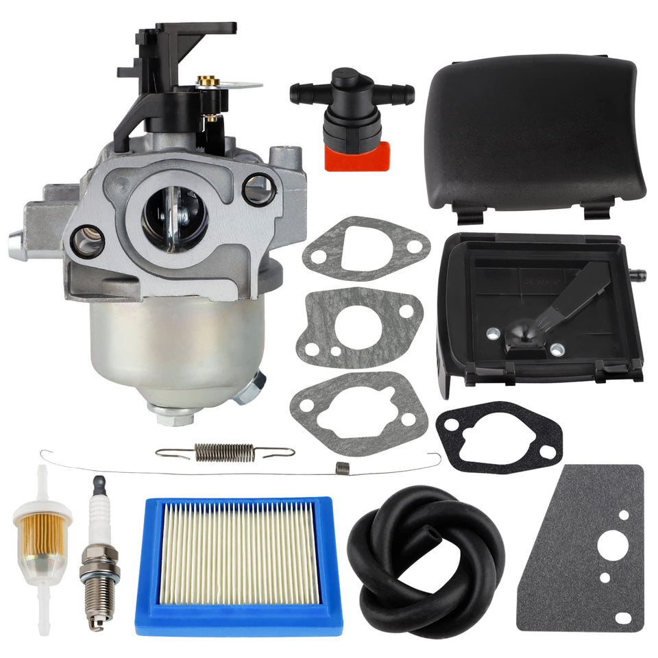 HUZTL XT675 carburetor cover kit front view showing compatibility with Toro Recycler mowers