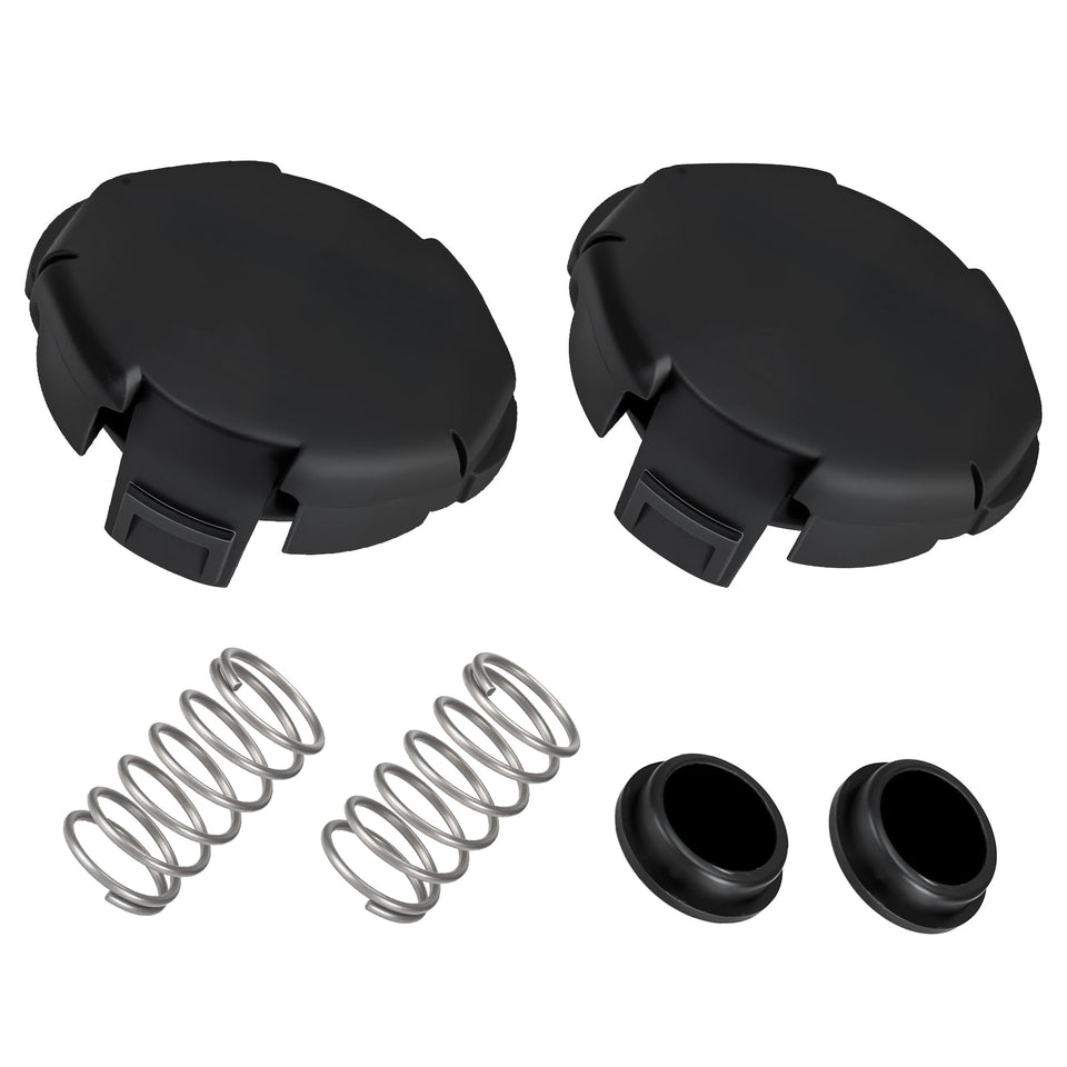 HWEIUA Speed Feed 400 cap close-up protects Echo trimmer head for safety