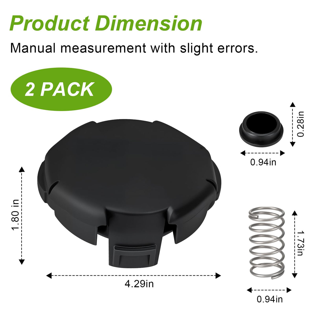 HWEIUA trimmer head protection kit boosts durability in yard use