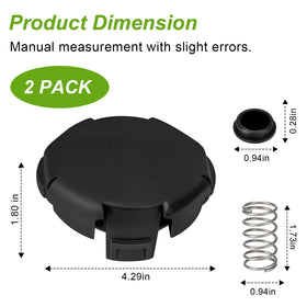 HWEIUA trimmer head protection kit boosts durability in yard use