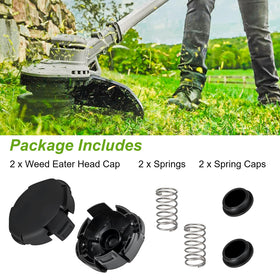 HWEIUA two-pack packaging with caps and springs for Echo heads