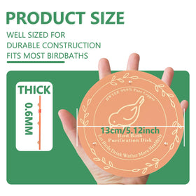 HWYEE copper disk 0.6 mm thick offers durable, long lasting design.