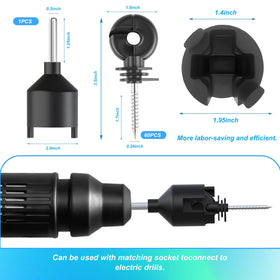 HXSEMAYIG insulator socket tool enables fast, tool-free installation