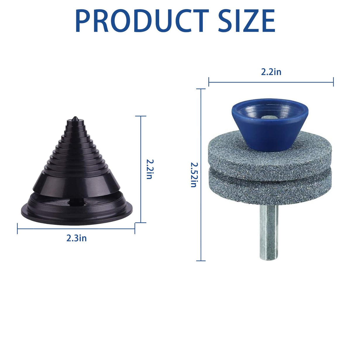 HXXF double layer corundum sharpener close up highlighting durable construction