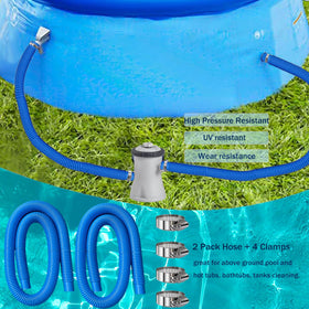 Hxxyilok durable PVC hose resists wear and UV exposure.