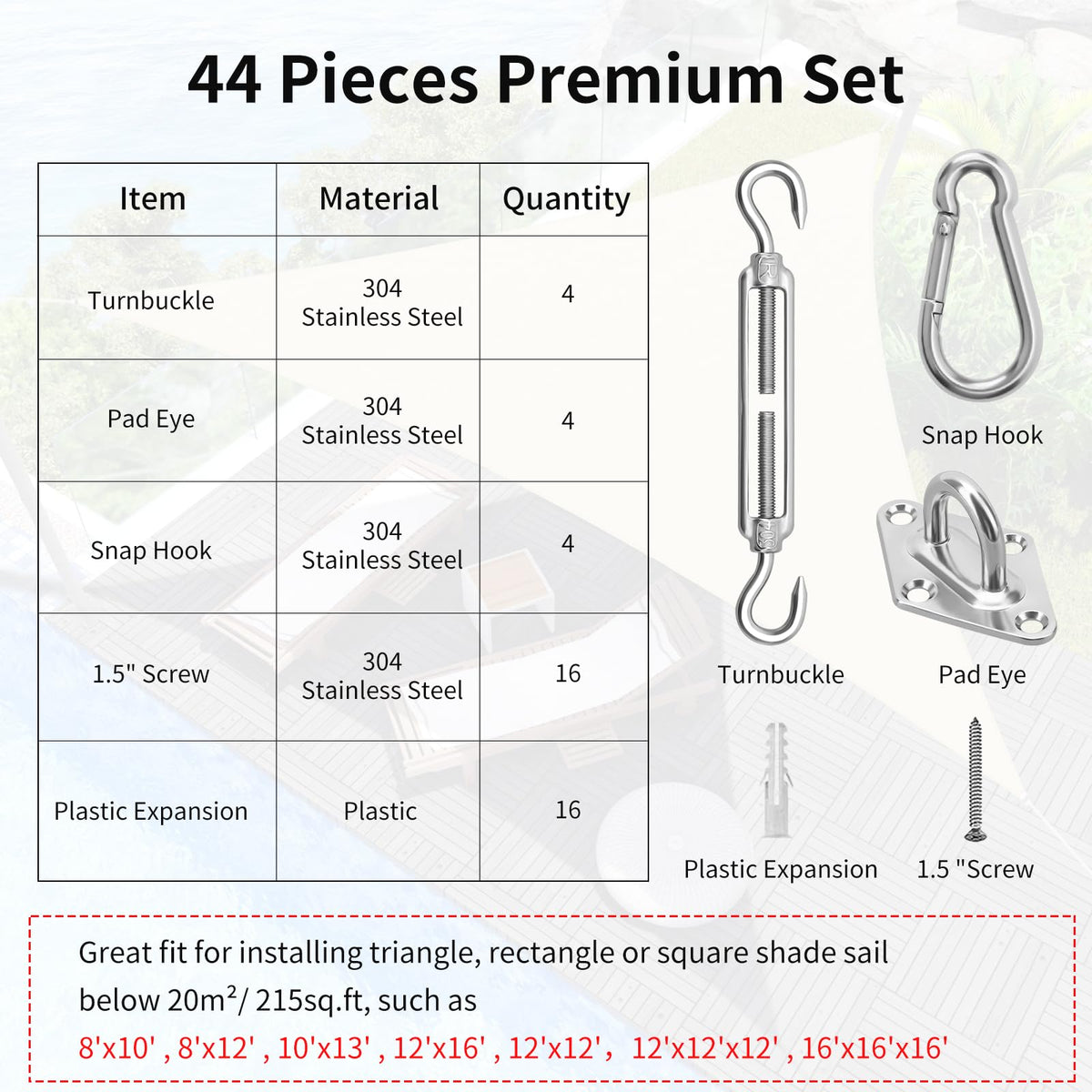Hyasia phillips-head screws 16pcs offer easy, secure fastening