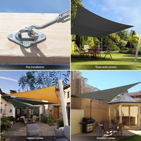 Hyasia snap hooks 4pcs for quick, reliable shade setup