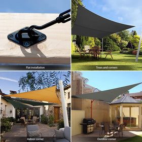 HYASIA sunproof rope 13ft provides durable, flexible suspension