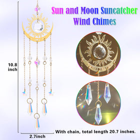 HYBEADS Crystal Suncatcher Car Hanging brings portable sparkle to vehicles
