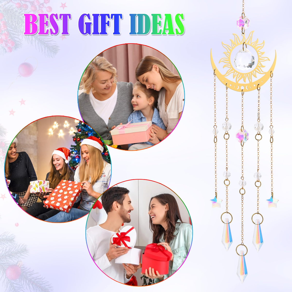 HYBEADS Crystal Suncatcher Gift Box included makes gifting stylish and effortless