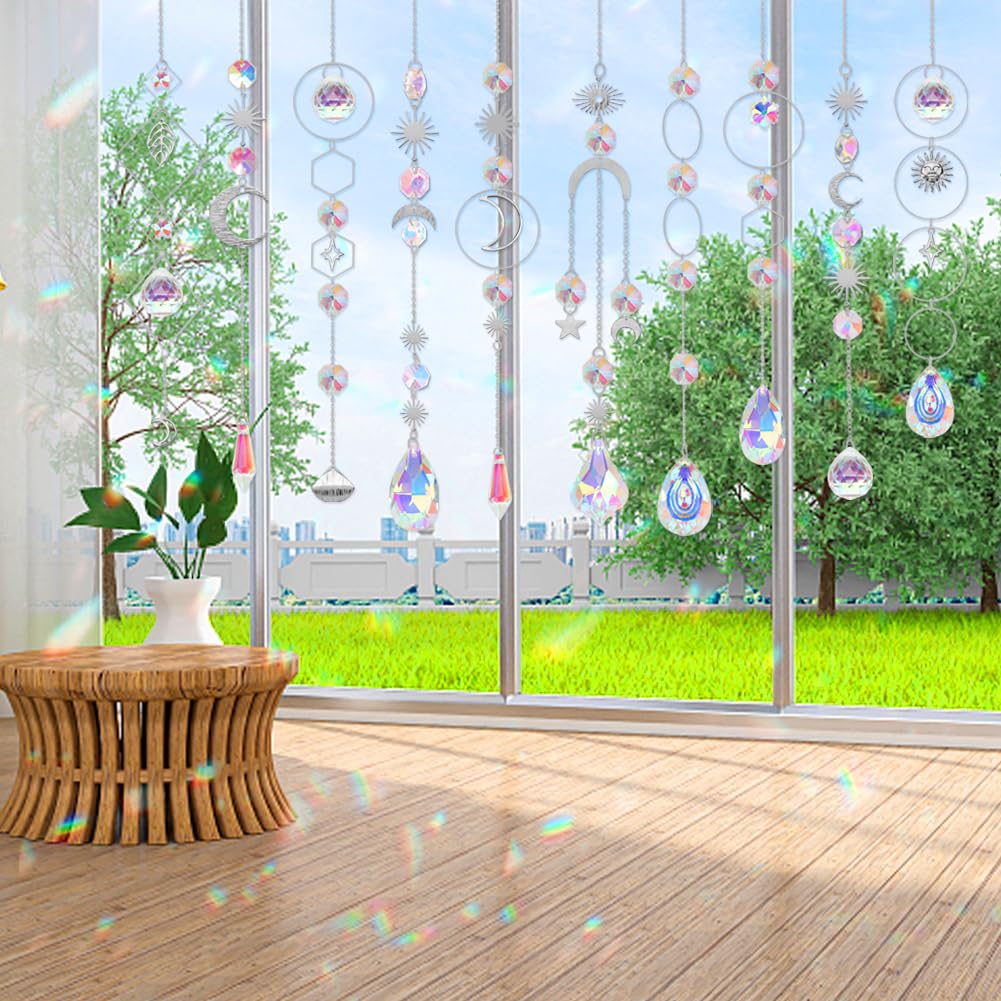 HYBEADS crystal balls scatter color across a room’s surfaces.
