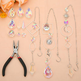 HYBEEDS crystal pendants brighten spaces with DIY sun catchers.