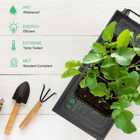 HYDGOOHO Versatile mat supports indoor outdoor seed starting