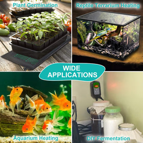 HYDGOOHO Multi-layer heat mat promotes even warmth for roots